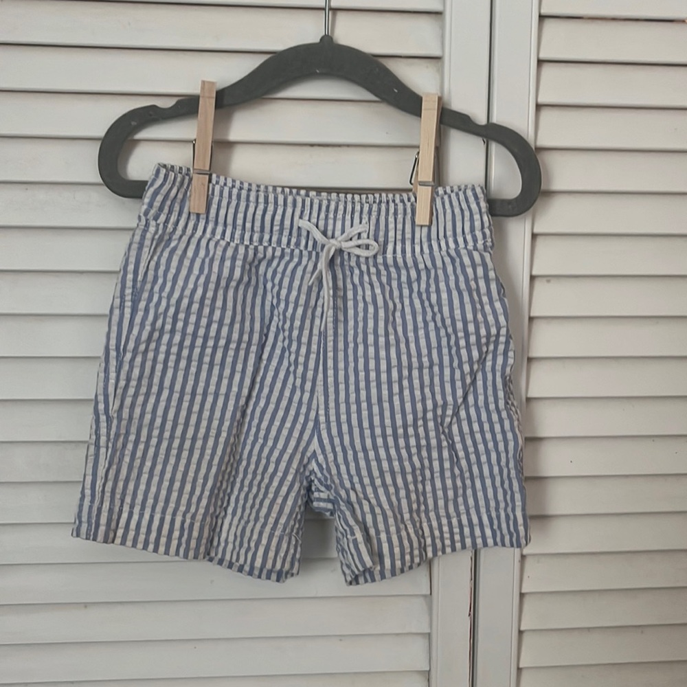 Crewcuts Seersucker Swim Shorts